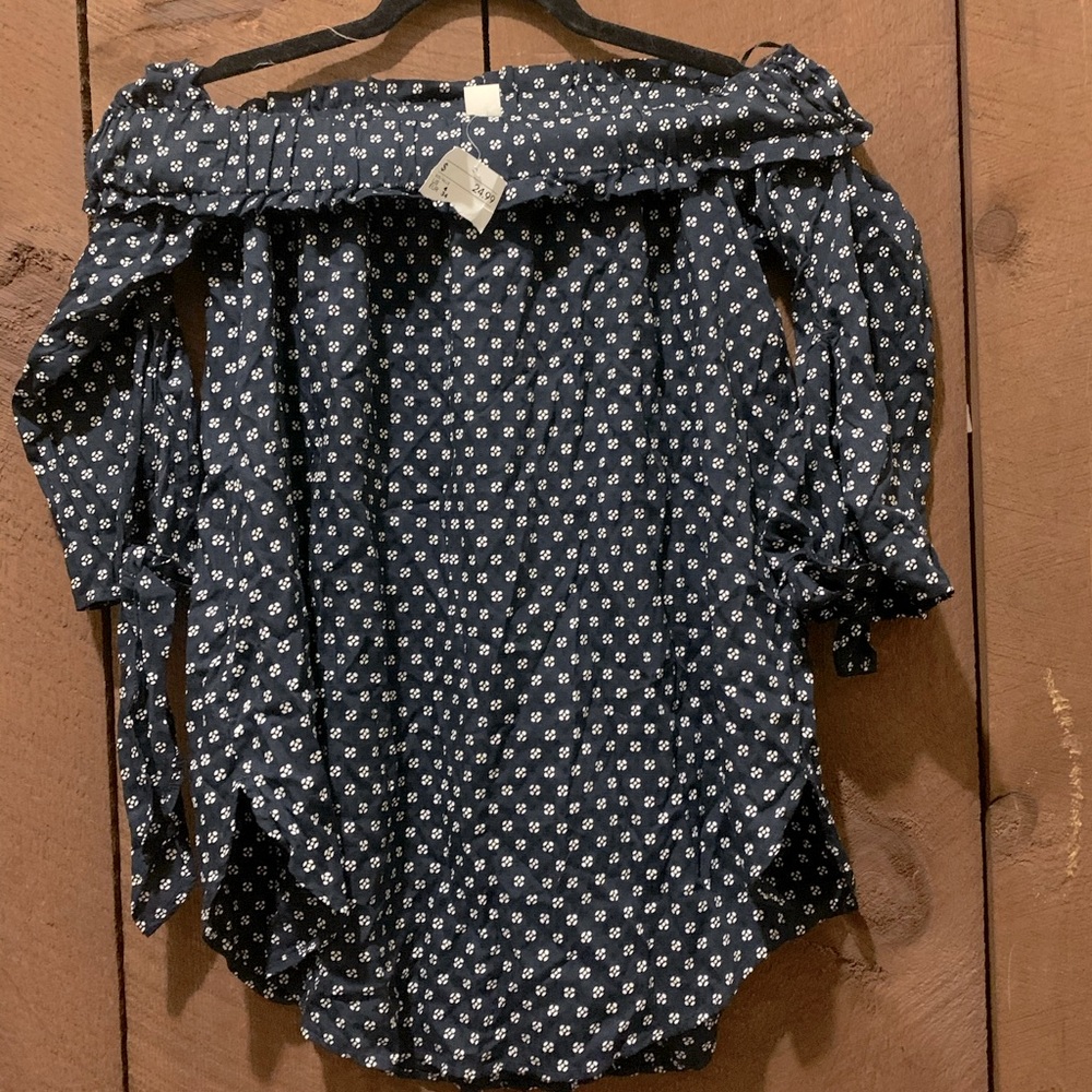 Off the shoulder top